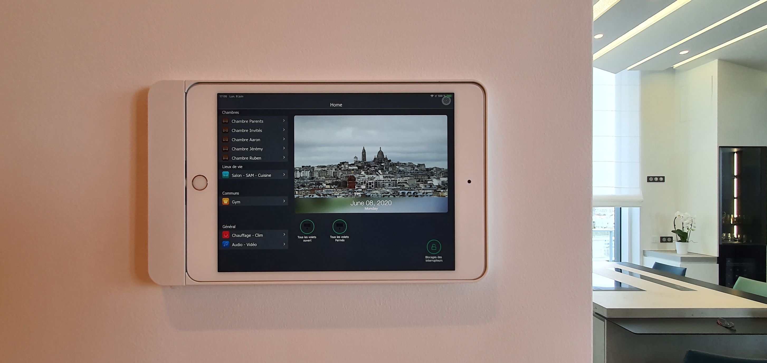 Appartement Paris - Tablette